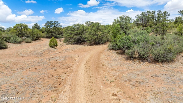 13225 N Bull Run Rd, Prescott, AZ 86305 - view of dirt / gravel road featuring a view of rural / pastoral area