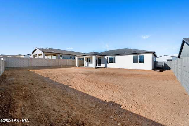 view of rear view of house