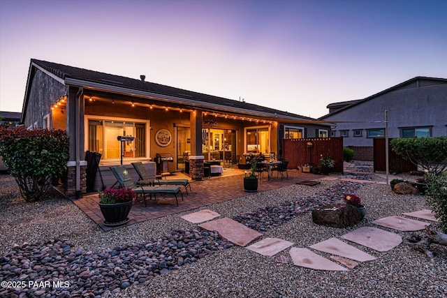 5245 Wellness Way, Prescott, AZ 86301 - back of property with a patio area and fence