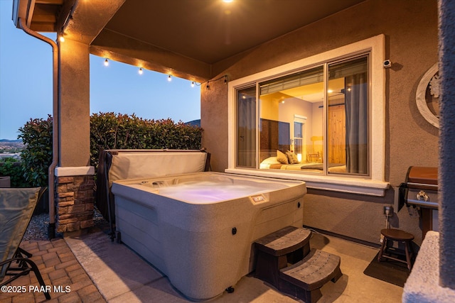 5245 Wellness Way, Prescott, AZ 86301 - view of patio / terrace featuring a hot tub