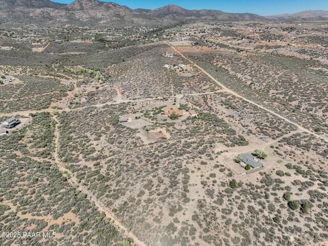 10412 E Prescott Dells Ranch Rd, Dewey-Humboldt, AZ 86327 - aerial view of property's location featuring mountains