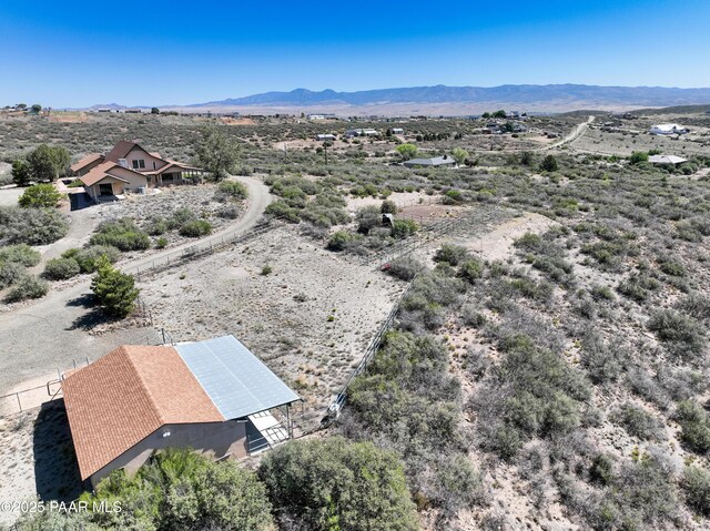 10412 E Prescott Dells Ranch Rd, Dewey-Humboldt, AZ 86327 - view of rural area featuring a desert landscape and mountains