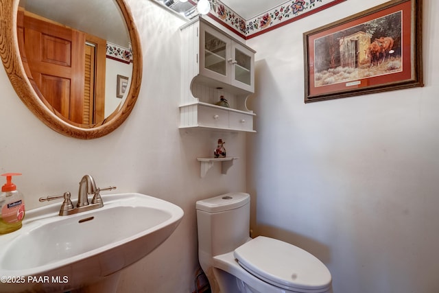 10412 E Prescott Dells Ranch Rd, Dewey-Humboldt, AZ 86327 - half bath with a sink and toilet