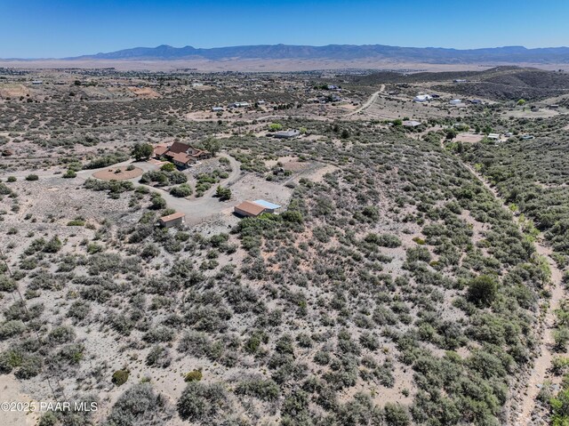 10412 E Prescott Dells Ranch Rd, Dewey-Humboldt, AZ 86327 - aerial view of sparsely populated area featuring mountains