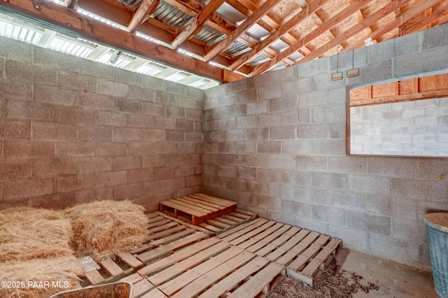 10412 E Prescott Dells Ranch Rd, Dewey-Humboldt, AZ 86327 - sauna with concrete flooring and concrete block wall