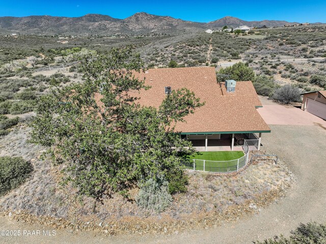 10412 E Prescott Dells Ranch Rd, Dewey-Humboldt, AZ 86327 - view of subject property with a mountain backdrop