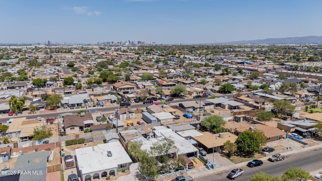 1807 N 38th Dr, Phoenix, AZ 85009 - aerial view of property's location with nearby suburban area and mountains