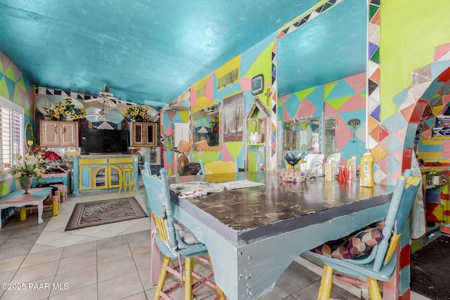 1807 N 38th Dr, Phoenix, AZ 85009 - kitchen featuring wallpapered walls and tile patterned flooring