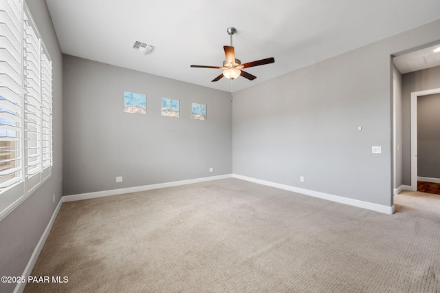 5385 Rocky Vista Dr, Prescott, AZ 86301 - carpeted empty room featuring plenty of natural light and ceiling fan