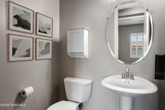 5385 Rocky Vista Dr, Prescott, AZ 86301 - half bath with toilet and a sink