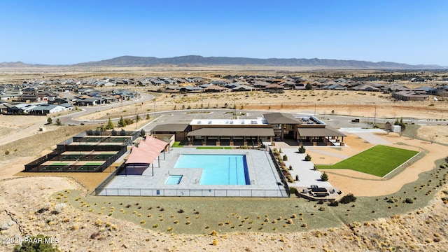 5385 Rocky Vista Dr, Prescott, AZ 86301 - aerial view of residential area with a mountain backdrop