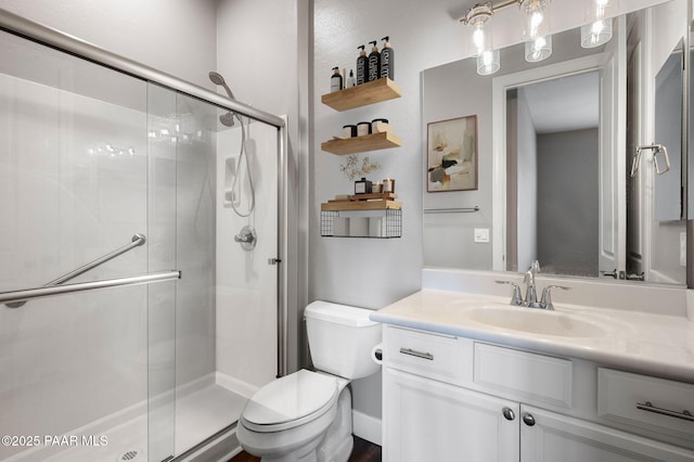 5385 Rocky Vista Dr, Prescott, AZ 86301 - full bath featuring vanity and a shower stall