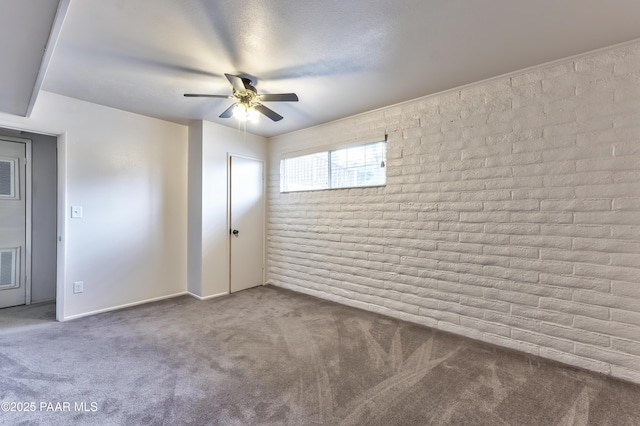 2345 Shinnery Ln, Prescott, AZ 86301 - unfurnished room with ceiling fan and carpet flooring