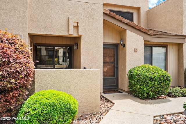 2180 Resort Way Unit S B, Prescott, AZ 86305 - doorway to property featuring stucco siding