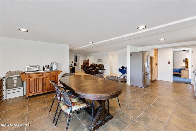 view of dining room