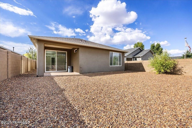 view of rear view of house