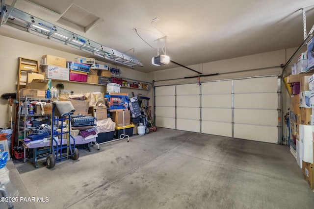 1222 Crown Ridge Dr, Prescott, AZ 86301 - garage featuring a garage door opener