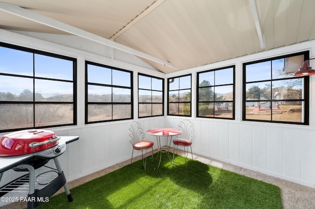 10157 Manzanita Trl, Dewey-Humboldt, AZ 86327 - unfurnished sunroom with lofted ceiling