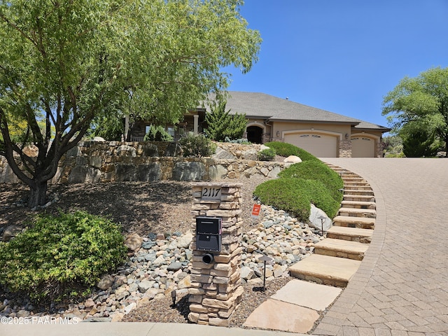 2117 Colter Bay Ct, Prescott, AZ 86301 - view of front facade featuring an attached garage and driveway