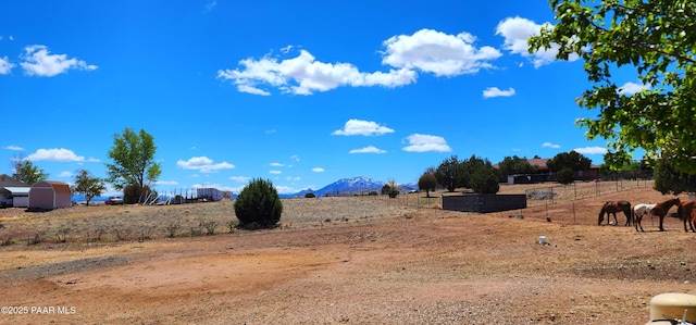 1125 N Wagon Wheel Pl, Chino Valley, AZ 86323 - view of yard with a view of countryside and a mountain view