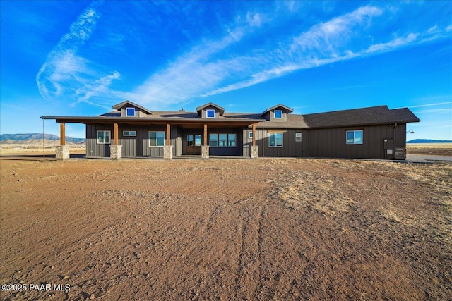 view of rear view of house