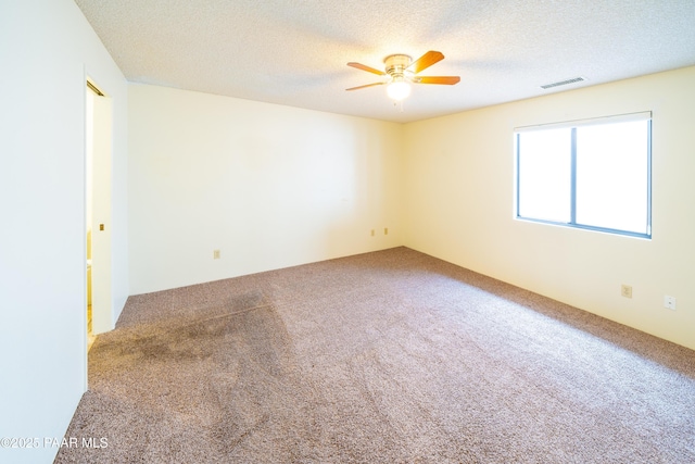 438 Jasmine Ln, Prescott, AZ 86301 - carpeted spare room featuring a ceiling fan and a textured ceiling