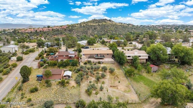 2770 Ridge Rd, Prescott, AZ 86301 - aerial view of property and surrounding area featuring nearby suburban area and mountains