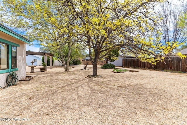 7521 Paseo Hermoso, Prescott Valley, AZ 86314 - fenced backyard with an outbuilding and a storage shed