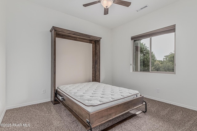 893 Canyon Breeze Ct, Prescott, AZ 86303 - carpeted bedroom featuring baseboards and ceiling fan