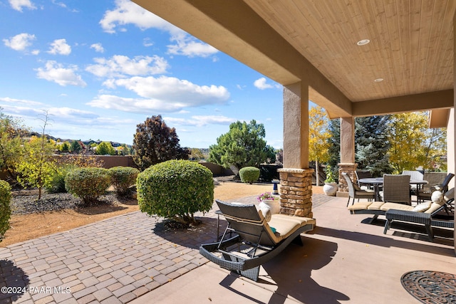 view of patio / terrace