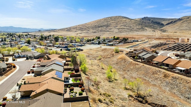 3824 N Wakefield Dr, Prescott Valley, AZ 86314 - aerial view of residential area with a mountainous background