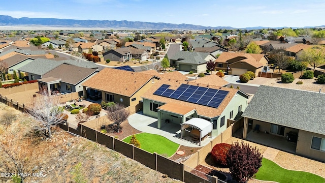 3824 N Wakefield Dr, Prescott Valley, AZ 86314 - aerial perspective of suburban area featuring a mountainous background