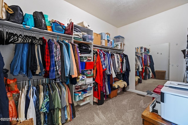 9520 Poland Rd, Mayer, AZ 86333 - walk in closet featuring carpet flooring