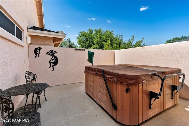 977 Kristin St, Chino Valley, AZ 86323 - view of patio with a hot tub