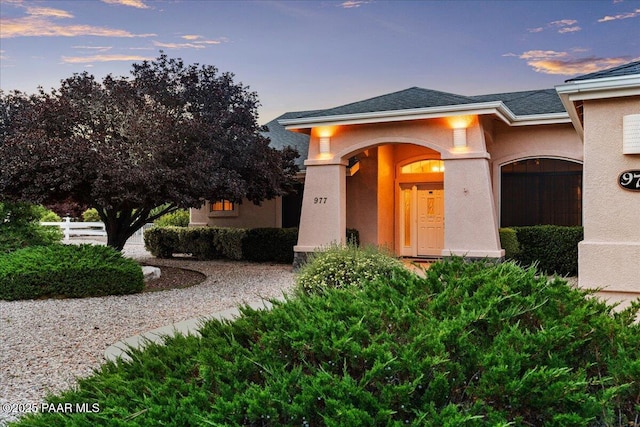 977 Kristin St, Chino Valley, AZ 86323 - view of front facade featuring stucco siding