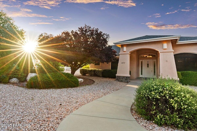 977 Kristin St, Chino Valley, AZ 86323 - entrance to property with stucco siding