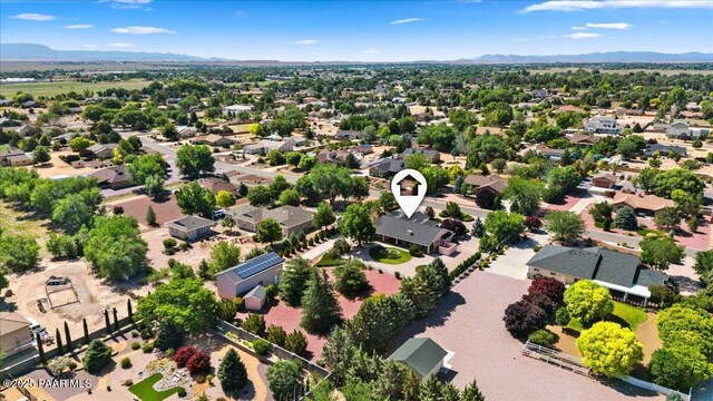 977 Kristin St, Chino Valley, AZ 86323 - aerial view of residential area with mountains