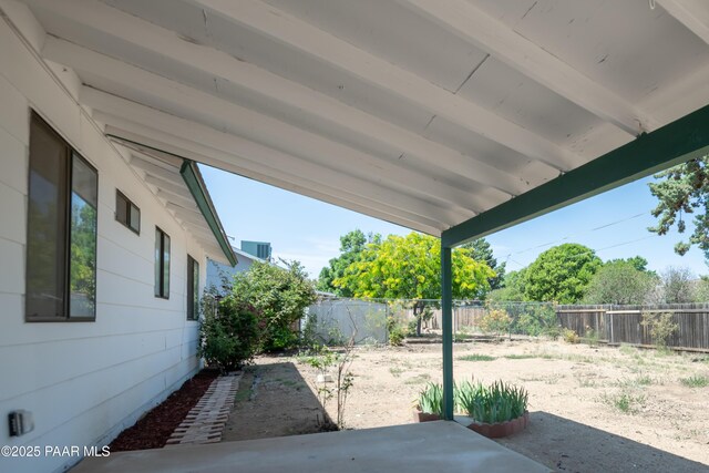 3924 N Taylor Dr, Prescott Valley, AZ 86314 - fenced backyard featuring a patio