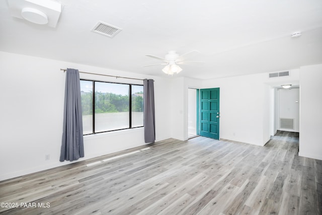 3924 N Taylor Dr, Prescott Valley, AZ 86314 - unfurnished room with ceiling fan and light wood finished floors