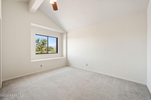1893 Forest Vw, Prescott, AZ 86305 - unfurnished room with carpet floors, a ceiling fan, and baseboards