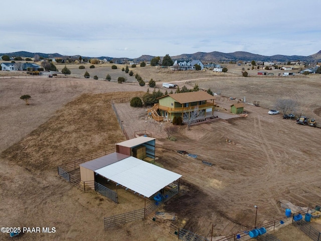 1245 N Windmill Way, Chino Valley, AZ 86323 - overview of rural landscape with a mountainous background