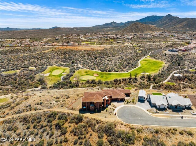 7420 E Reins Ct, Prescott Valley, AZ 86314 - bird's eye view with a mountain view