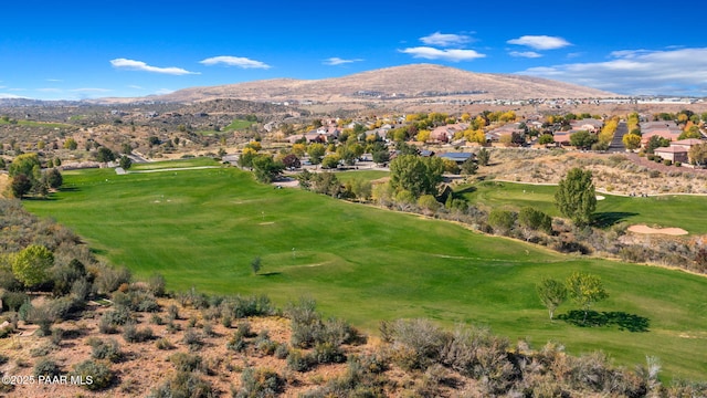 7420 E Reins Ct, Prescott Valley, AZ 86314 - mountain view featuring a local golf course and nearby suburban area