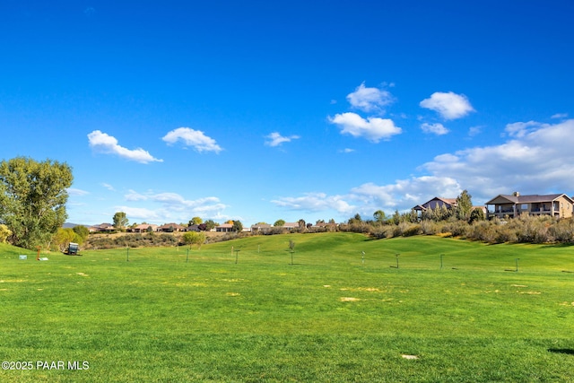 7420 E Reins Ct, Prescott Valley, AZ 86314 - view of green lawn with golf course view