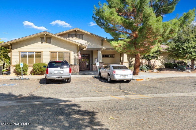 7420 E Reins Ct, Prescott Valley, AZ 86314 - view of front of home featuring a garage