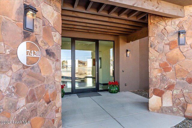 7420 E Reins Ct, Prescott Valley, AZ 86314 - view of exterior entry
