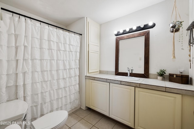 8910 S Steven Trl, Kirkland, AZ 86332 - full bathroom with toilet, tile patterned flooring, and vanity