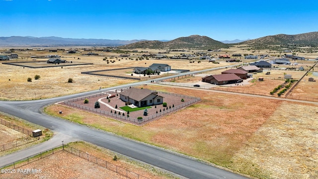 12612 E E Side Saddle Ln, Prescott Valley, AZ 86315 - overview of rural landscape featuring mountains