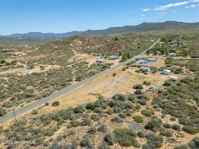 7555 W Wexford Dr, Wilhoit, AZ 86332 - overview of rural landscape with a mountain backdrop