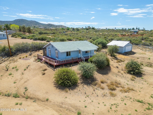 7555 W Wexford Dr, Wilhoit, AZ 86332 - view of rural area with a mountain backdrop